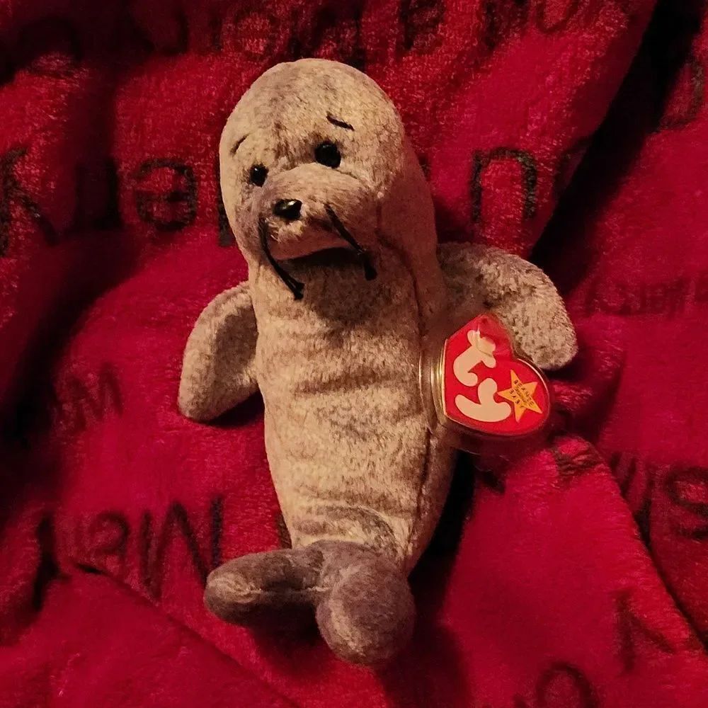 Rare Ty Beanie Baby Slippery 1998 ERRORS